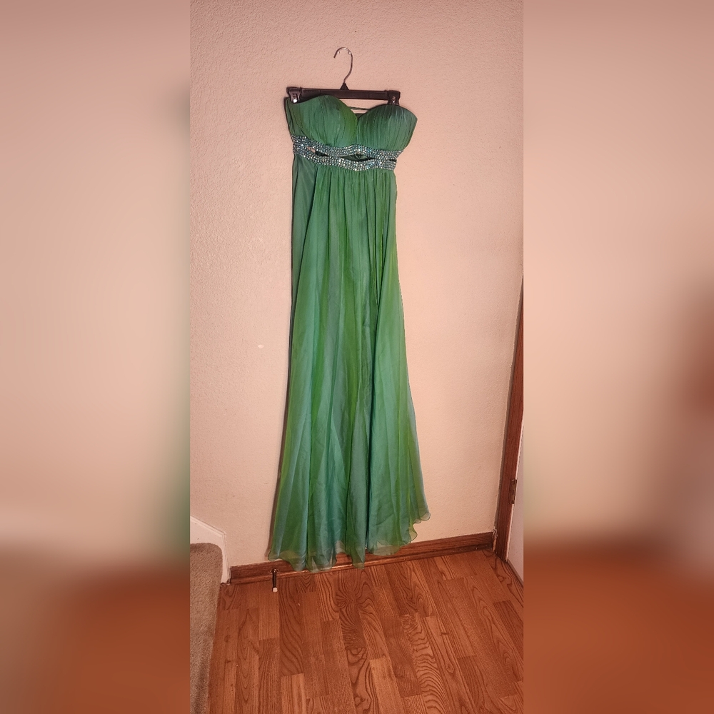 Cache Green Prom Dress - Picture 10 of 10